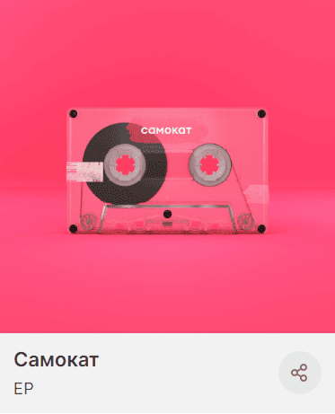 Пример UGC-контента – альбом, записанный вместе с пользователями